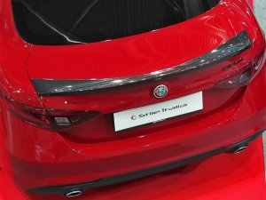 Alfa Romeo Giulia Trunk Spoiler - Carbon Fiber - Stile Italia
